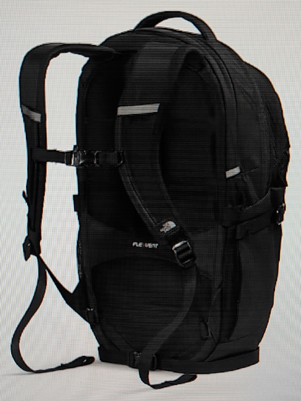 The North Face Recon Luxe Black Backpack with Rose Gold Accents - Picture 2 of 4